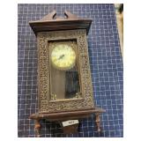 Byron A3-E3 1pc vintage Penjalum wall clock Wooden