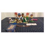 ByronA4B3 7pc+ resin Baseball figurines 8" Tall