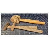 ByronA1C2 4pc Ballpine & Deadblow Hammers