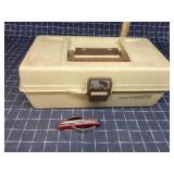 Byron A3-B3 2pc Tackle box & jack knife tan box re