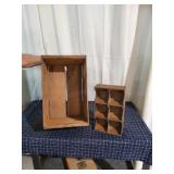 Byron A3-F3 2pc Wine and fruit crate Wooden crates