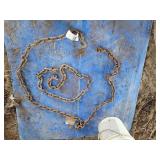 Gaines-1959 2 PC chain 10 1/2 ft 3/8-1hook- 5ft