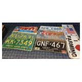 ByronA1A3 11pc license plates