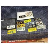 Byron 2 1pc multi state plates Mini license plates