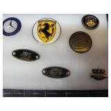 Byron 2 1pc Mercedies, fisher, lotus, Emblems mult