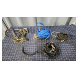 Byron5 4pc lead rope, haulter & lung