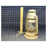 Byron UH 1pc Lantern 12" Tall Antique Patina