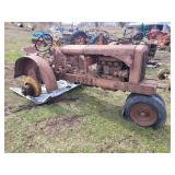 Allis Chalmers WC REG Tractor gas Unstyled narrow