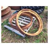 2 Open Center Steel Rim 38"x 8"