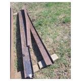 3 Pieces I Beam (bent or bowed) 2- 7"x10