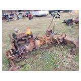 Case VAC Tractor gas For Parts narrow gear drive