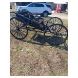 1 horse drawn carriage black