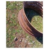 1 Open Center 38" X 10 rim For Fire Ring
