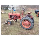 1948 Farmall Cub Tractor gas wide gear drive