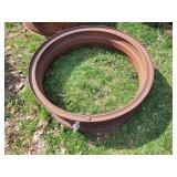 1 Open Center Steel Rim 36" x 9"