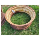 1 Open Center Steel Rim 30"x 12"