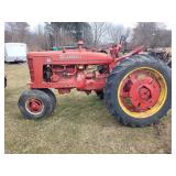 1949 Farmall M Tractor gas narrow gear drive