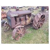 1917-1928 Fordson Tractor gas With Large Winch wid
