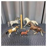 Q2 5Pcs Toy Horses