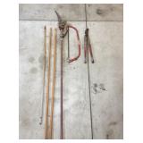 A3F3 6pcs Saw ,prunners,pole exsten 12+ ft Pole sa