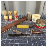 R2 8pc Shave cream brushes & Cup Strop, razor, Hai