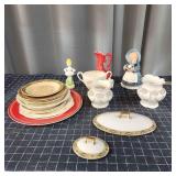 I2 16pc figurines, Plates, vases & more