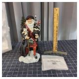 N2 Scottish Santa figurine 11" Tall