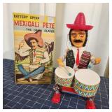 P2 Tin toy Mexicali Pete Battery Operated