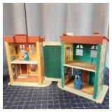 P2 3pc Sesame Street Vintage Toys: playset, cookie