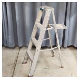 D Painters Ladder 3 step Aluminum