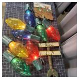 N2 Large christmas bulbs "Let it snow" shovel,