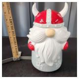 O2 Gnome Cookie jar 11" Tall (approx)