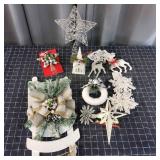 N2 10pc + Christmas Decor: Snowflakes, Reindeer, S