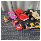 N3 6pc toy cars: 6x6 seeker, Hotrod, Corvettes,