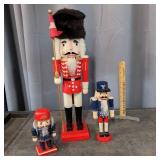 O3 3pc Nutcrackers 7" to 20"