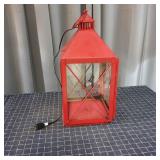 E2 Candle holder Tin lantern 9x9x19"