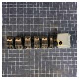 T1 7pcs Electrical switch, Breakers 20,30,60 amp