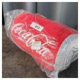 O2 Coca-Cola Throw Pillow 8x13" Pop Can