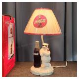 O2 Coca-Cola Lamp 17" Polar Bear