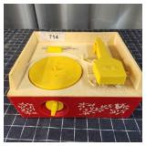 P2 Fisher Price Record Player 10x8x5"