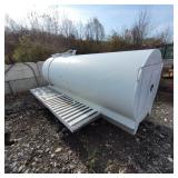 Stailess 2 compartment Tank w/ fenders 850gal (150