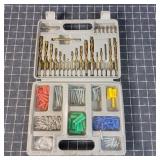 T2 50+pc Drywall anchors Drill bits Screws