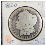 MC 1882 - O Morgan Dollar