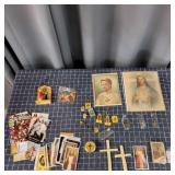 MC 30+Pc Christian Religious Bible ,pins , picture