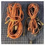 T4 3Pc 10-25-50 Ft Extention cords 110V