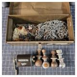 T4 5+Pc Trailer balls Tool box 1 7/8 - 2 inch Coun