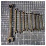 M3 9Pc Snap-on industrial wrenches SAE / Metric