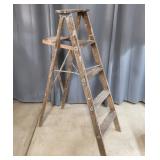 ABC 55 Inch tall Step ladder Wood