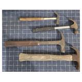 T2 3,8,16 & 20 oz Mastercraft & Other Claw Hammers