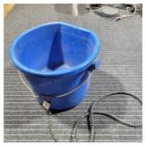 T3 Heated Flat Back Livestock Bucket 5 Gallon
